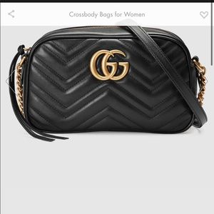 Gucci marmont black mini NWOT have tags and auth!